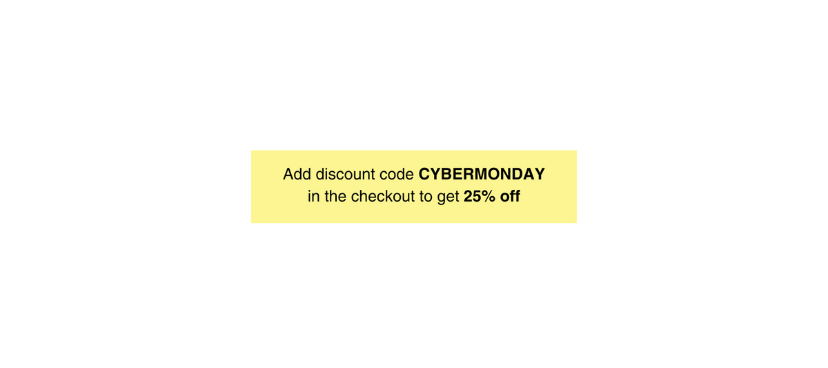CYBER MONDAY