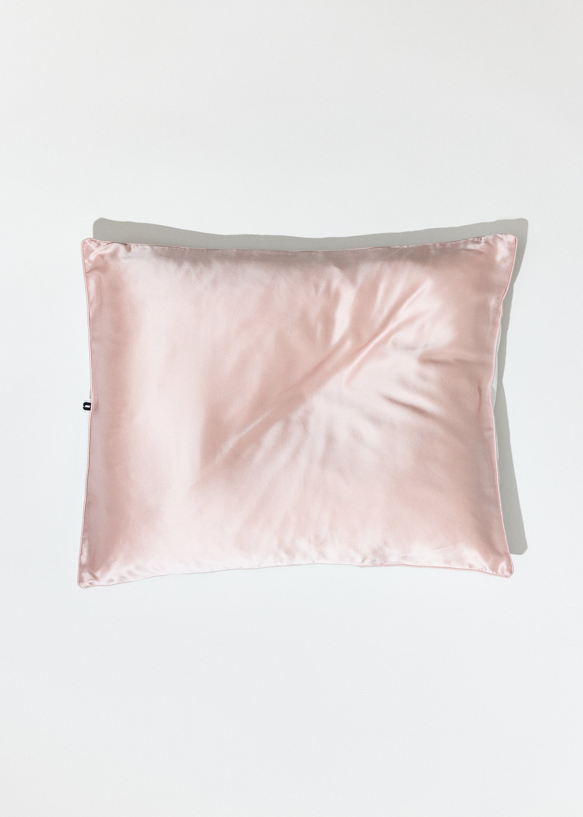 Silk/Cotton Pillowcase - Rose Quartz