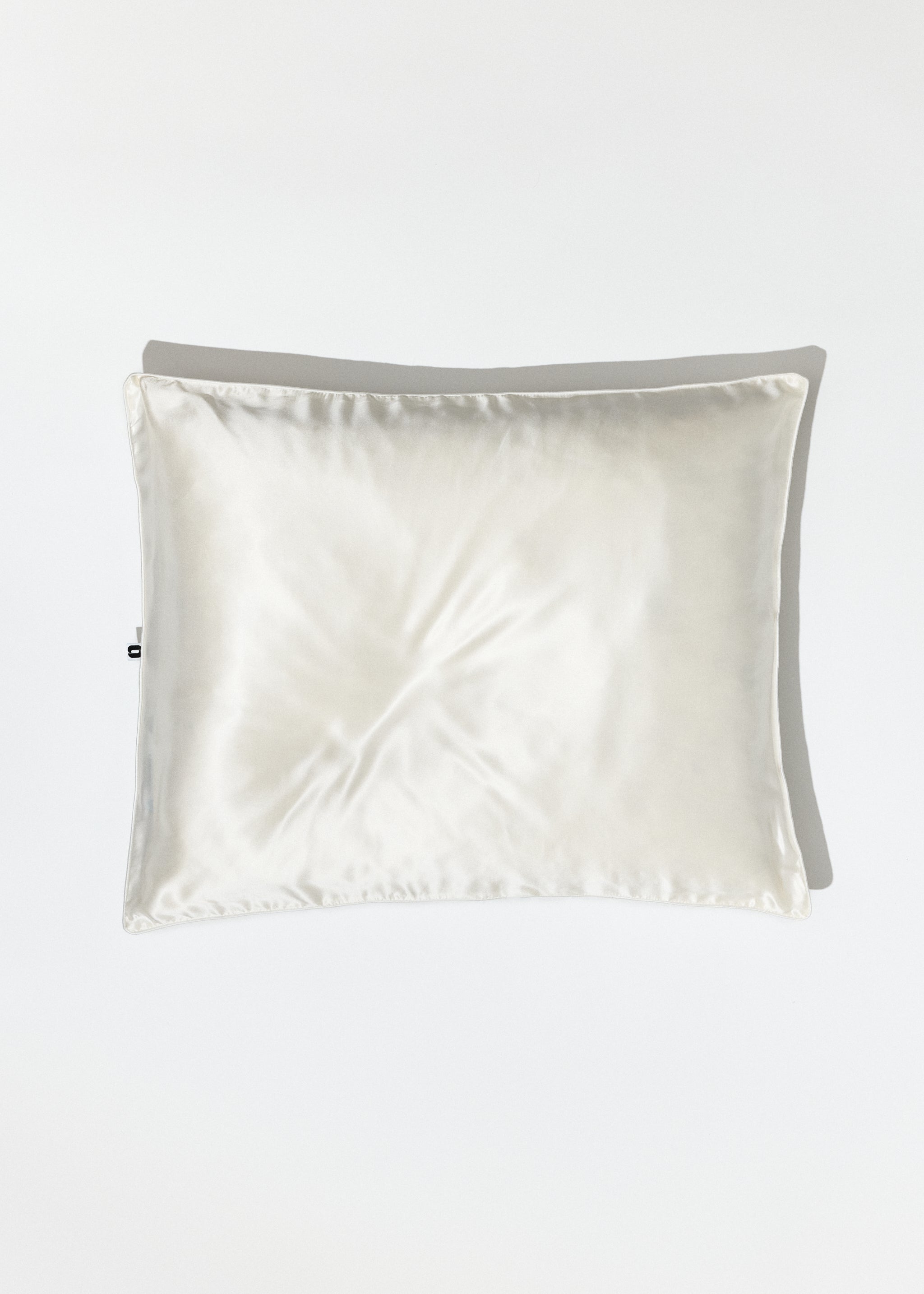 Silk/Cotton Pillowcase - White
