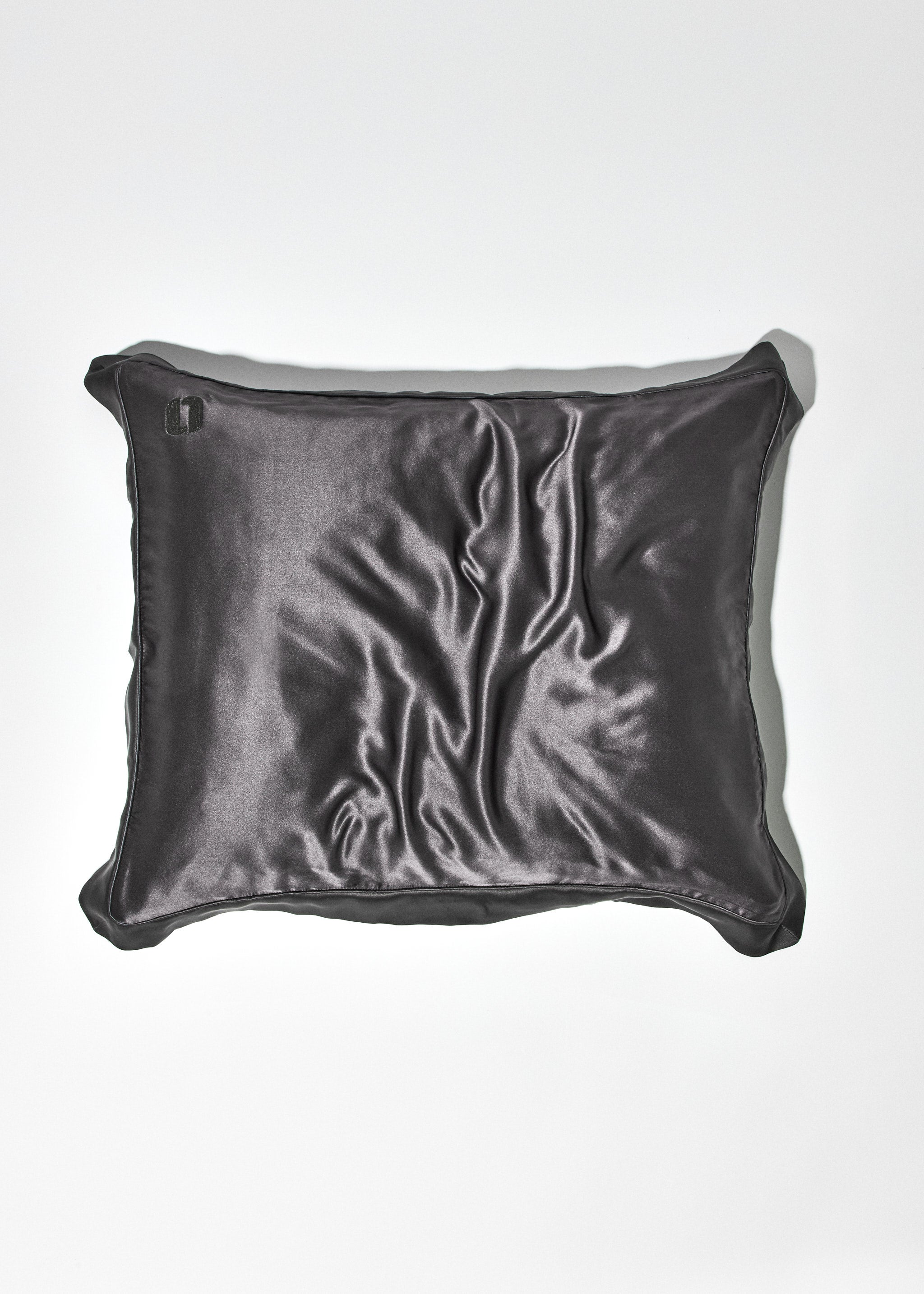 Silk Pillowcase - Dark Gray