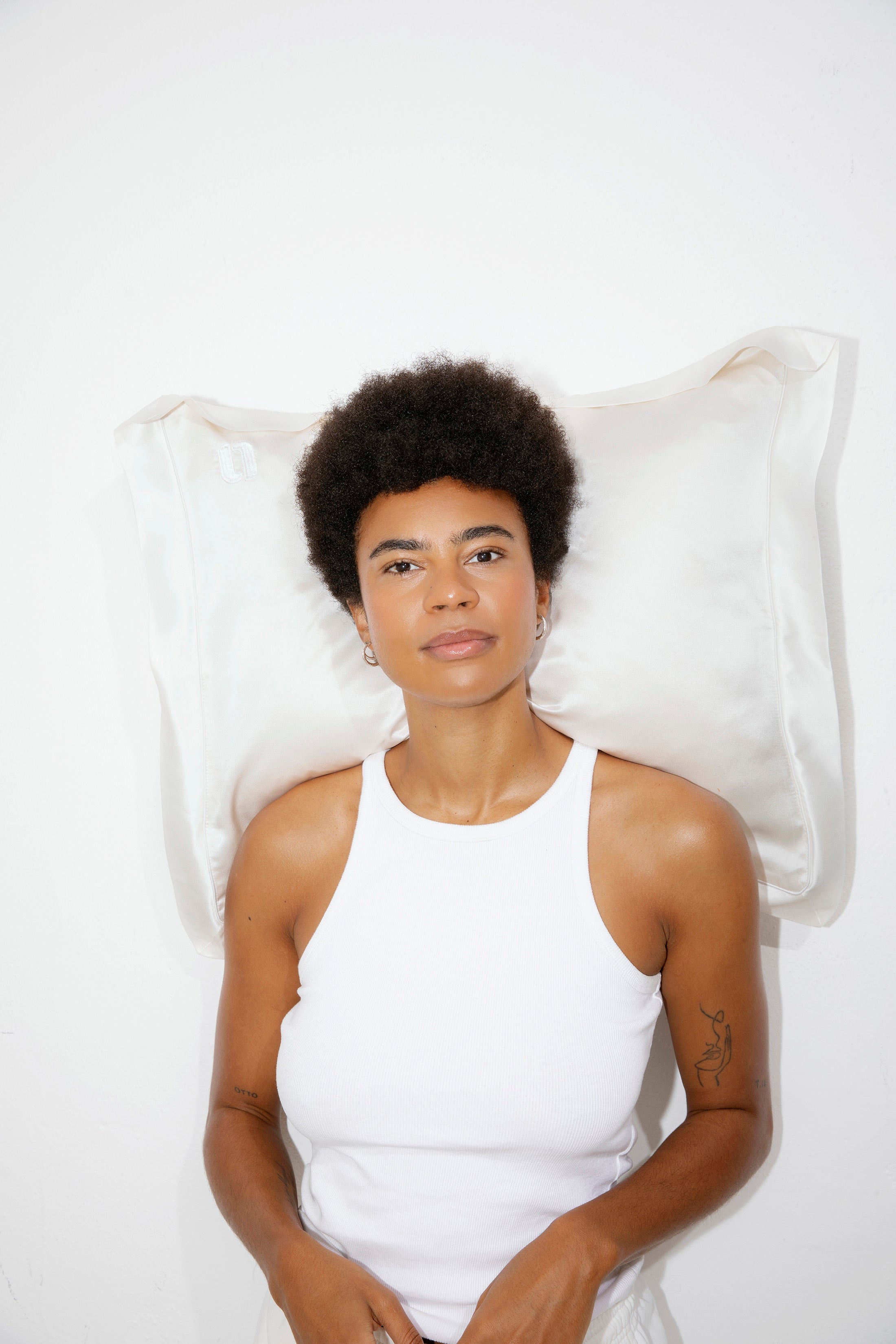 Silk Pillowcase - White