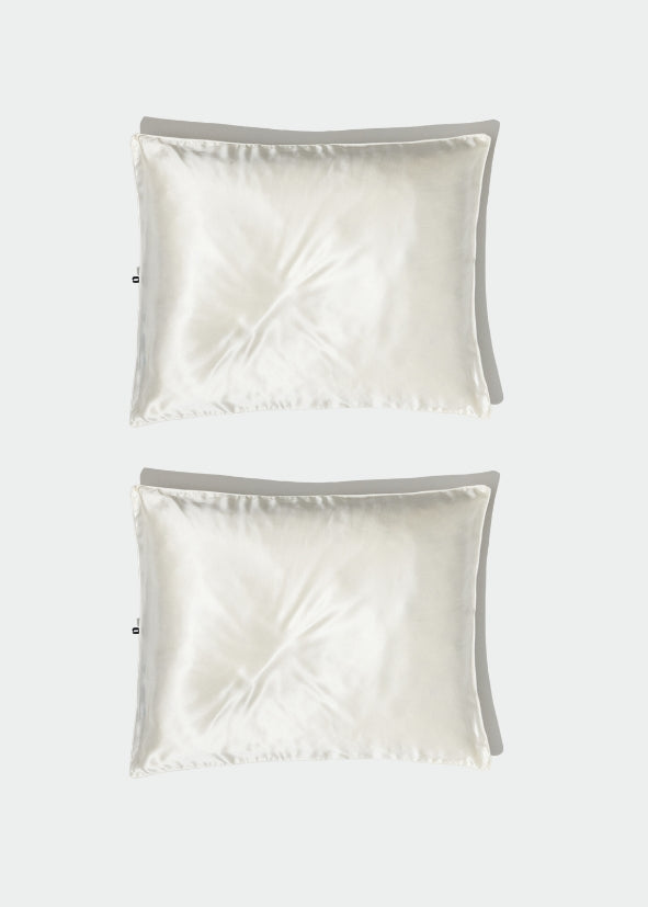 Duo - Silk/Cotton - White