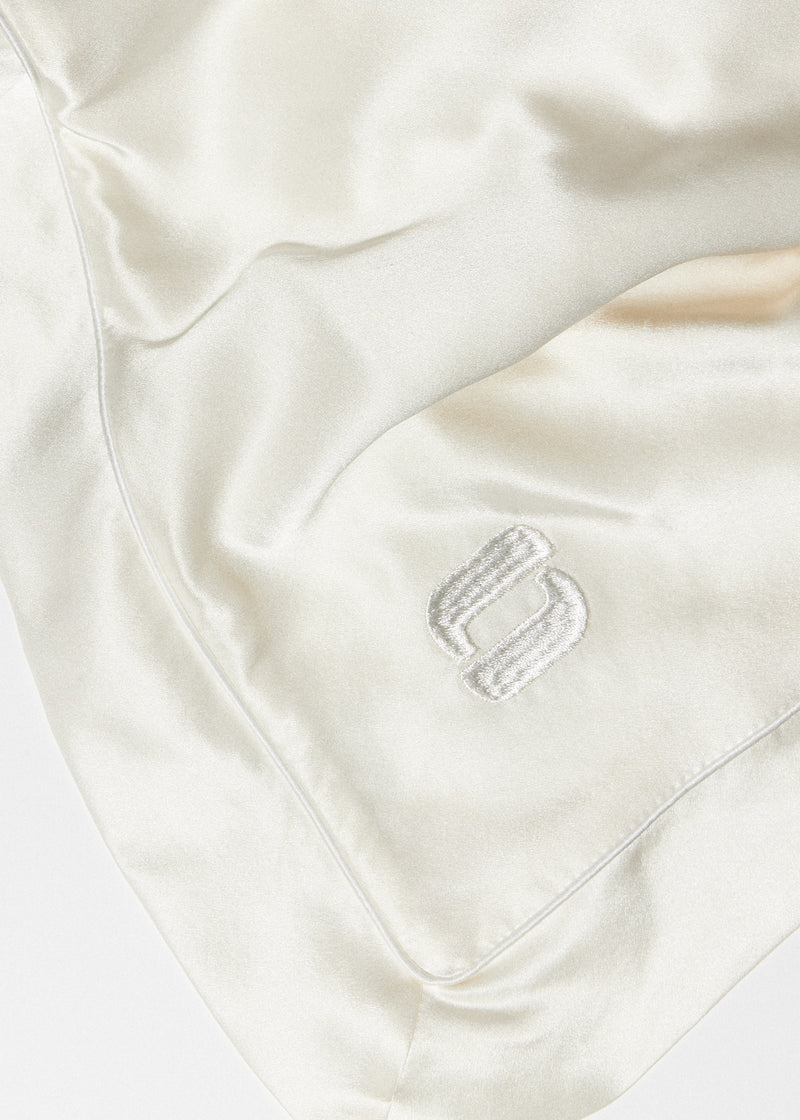 Silk Pillowcase - 001 White