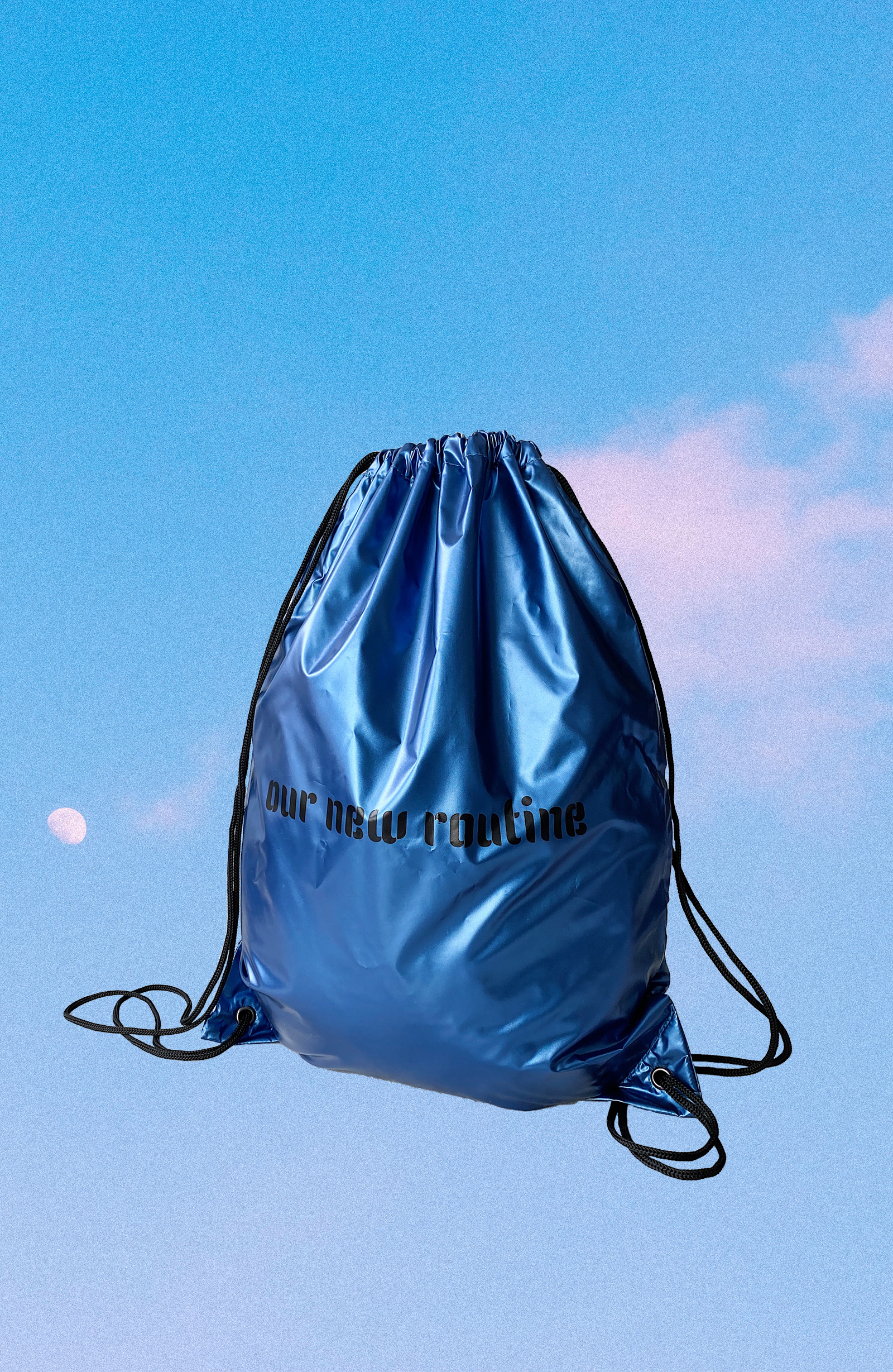 Metallic Bag - Blue