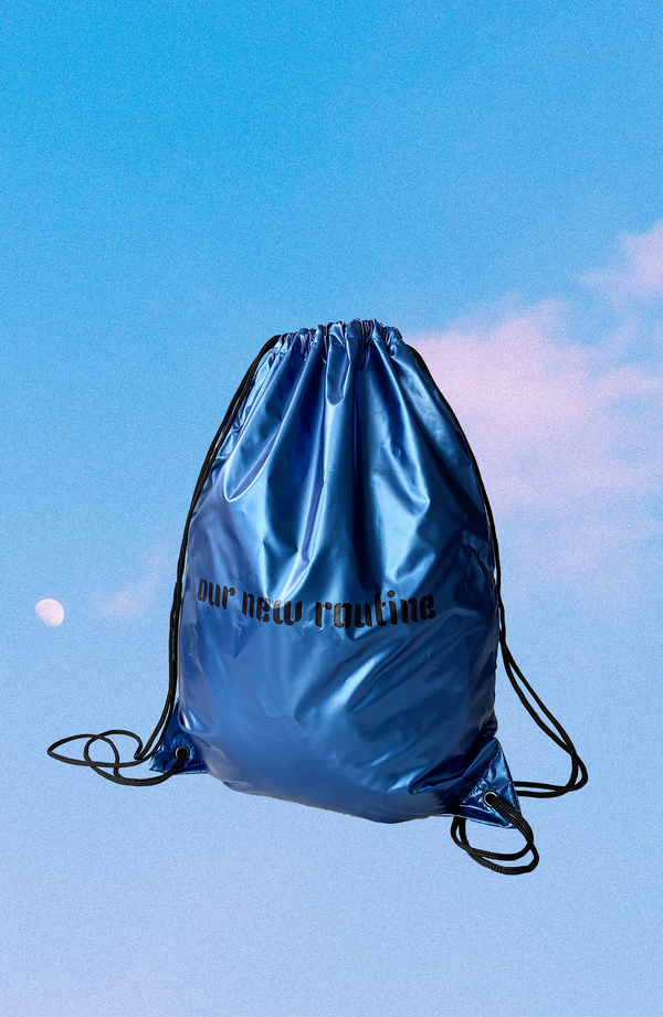 Metallic Bag - Blue
